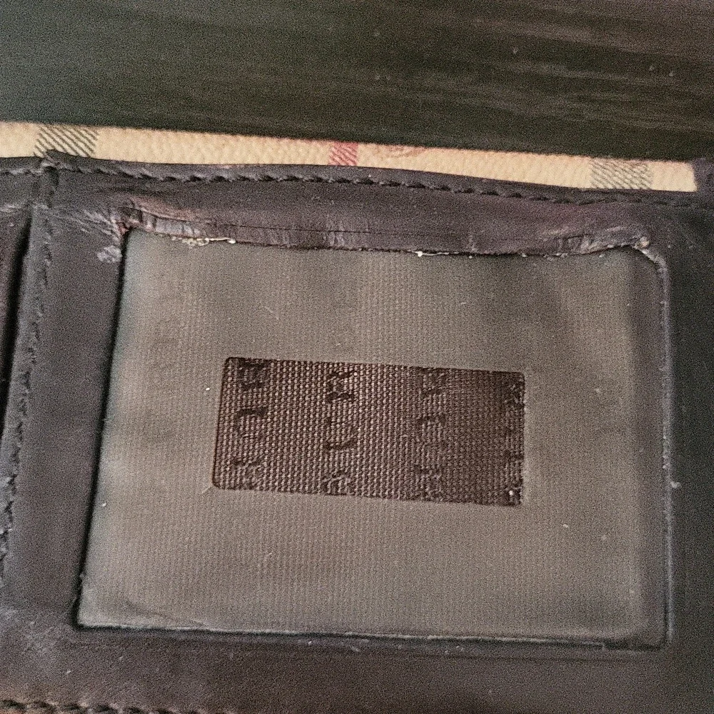 Burberry Haymarket signature print designer Card Holder